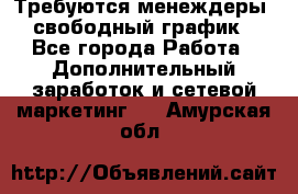 Требуются менеждеры, свободный график - Все города Работа » Дополнительный заработок и сетевой маркетинг   . Амурская обл.